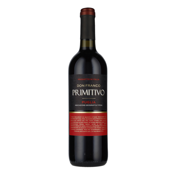 2022 Don Franco Primitivo Puglia