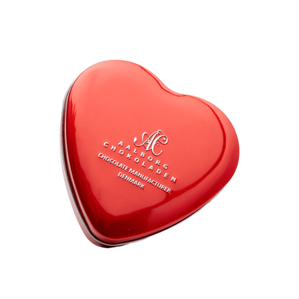 Hjerteæske med 7 chokolader
