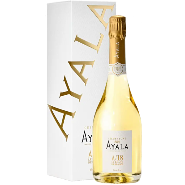A/18 Ayala Champagne Blanc de Blancs Extra-Brut Gaveæske